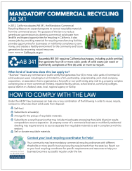 California Recycling Laws Thumbnail
