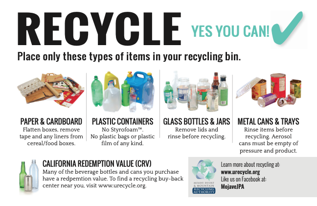 General Recycling Flyer Thumbnail