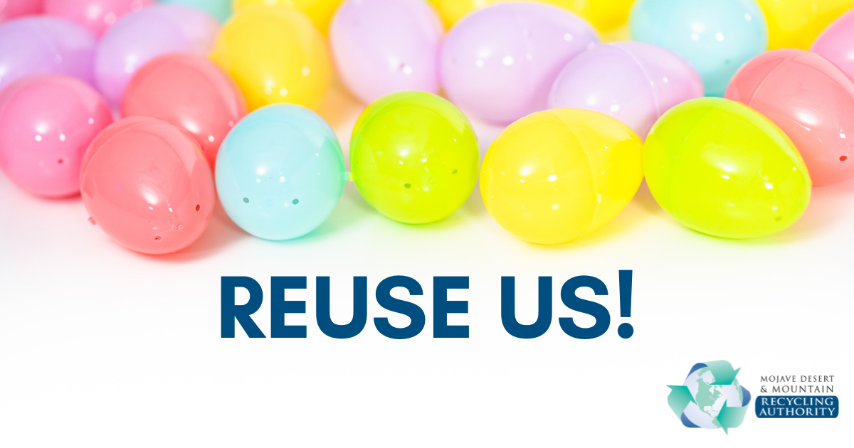 Plastic easter eggs
