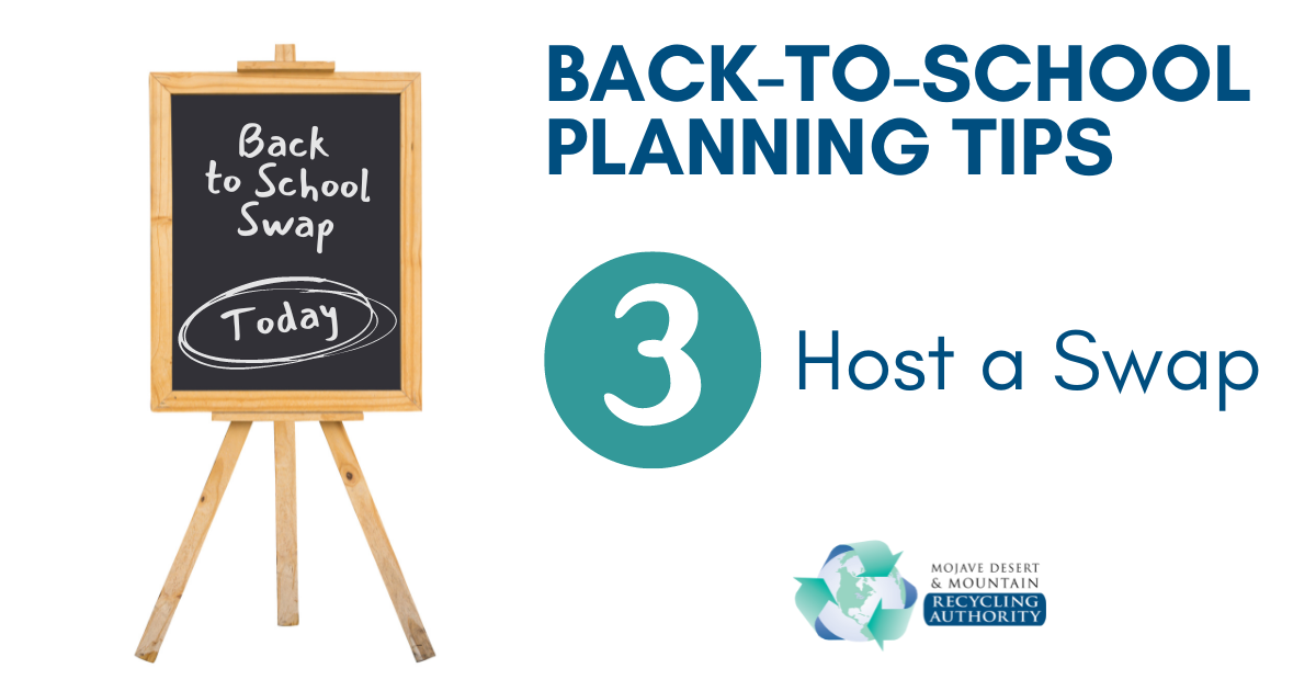 Back to School Sustainability Tip 3