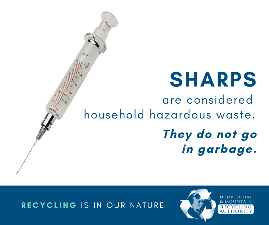 Sharps Disposal During Shelter In Place