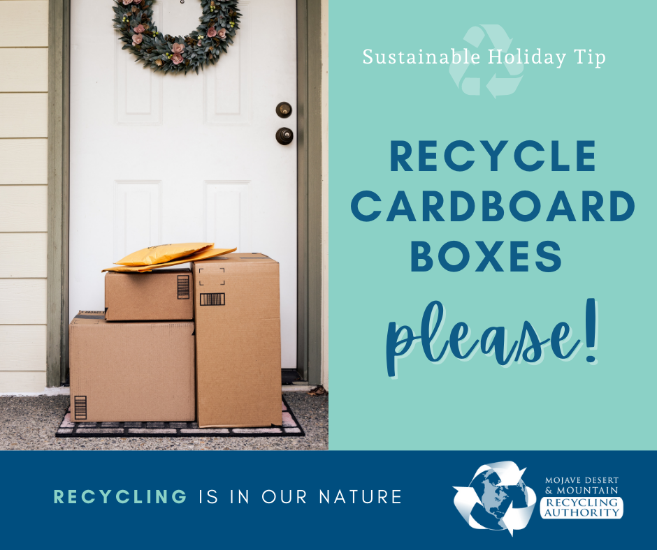 Recycle Christmas Cardboard
