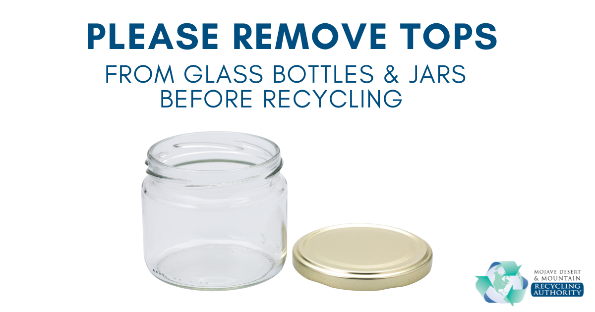 Remove Lids from Glass