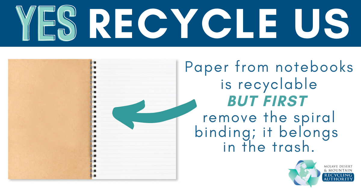 Recycle Paper Notebooks