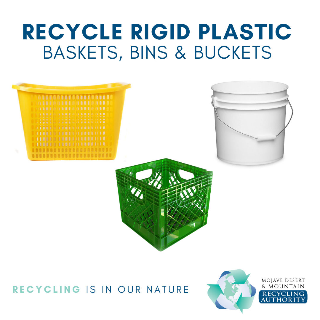 Image: Plastic Bins, Buckets and Baskets for Recycling