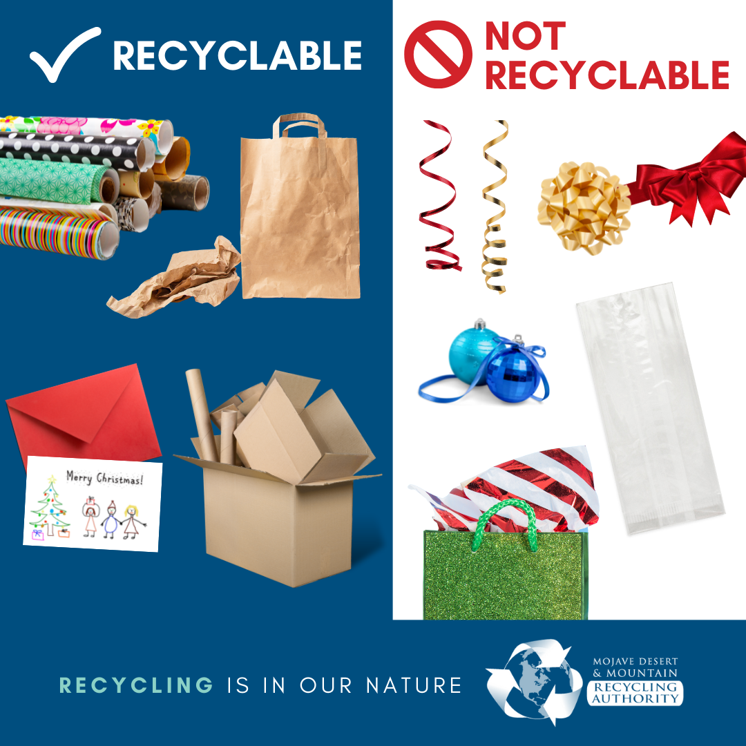 images of recyclable and not recyclable items