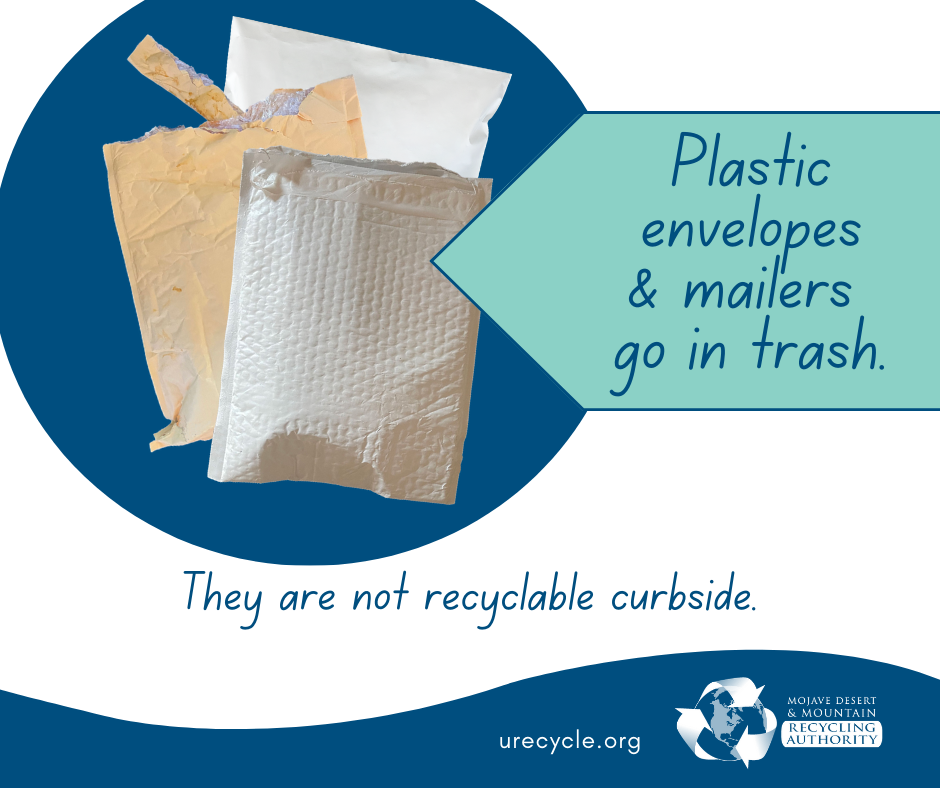 Plastic envelope examples