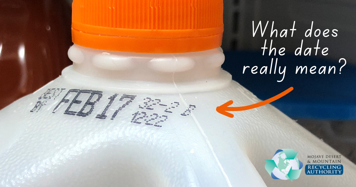 A close up picture of the expiration date on a milk jug