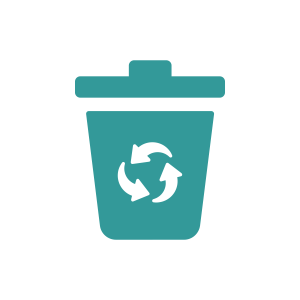 Waste Reduction Cart Icon